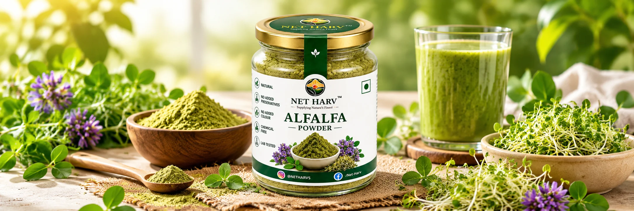 NET HARV Alfalfa Powder
