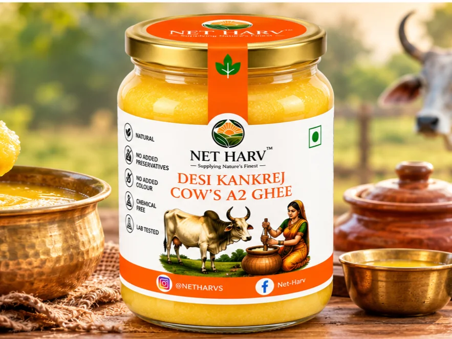 NET HARV DESI KANKREJ COW'S A2 GHEE